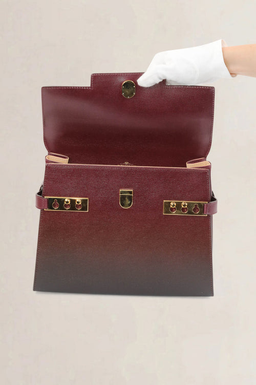 Delvaux Tempête MM Phantom Top Handle Bag