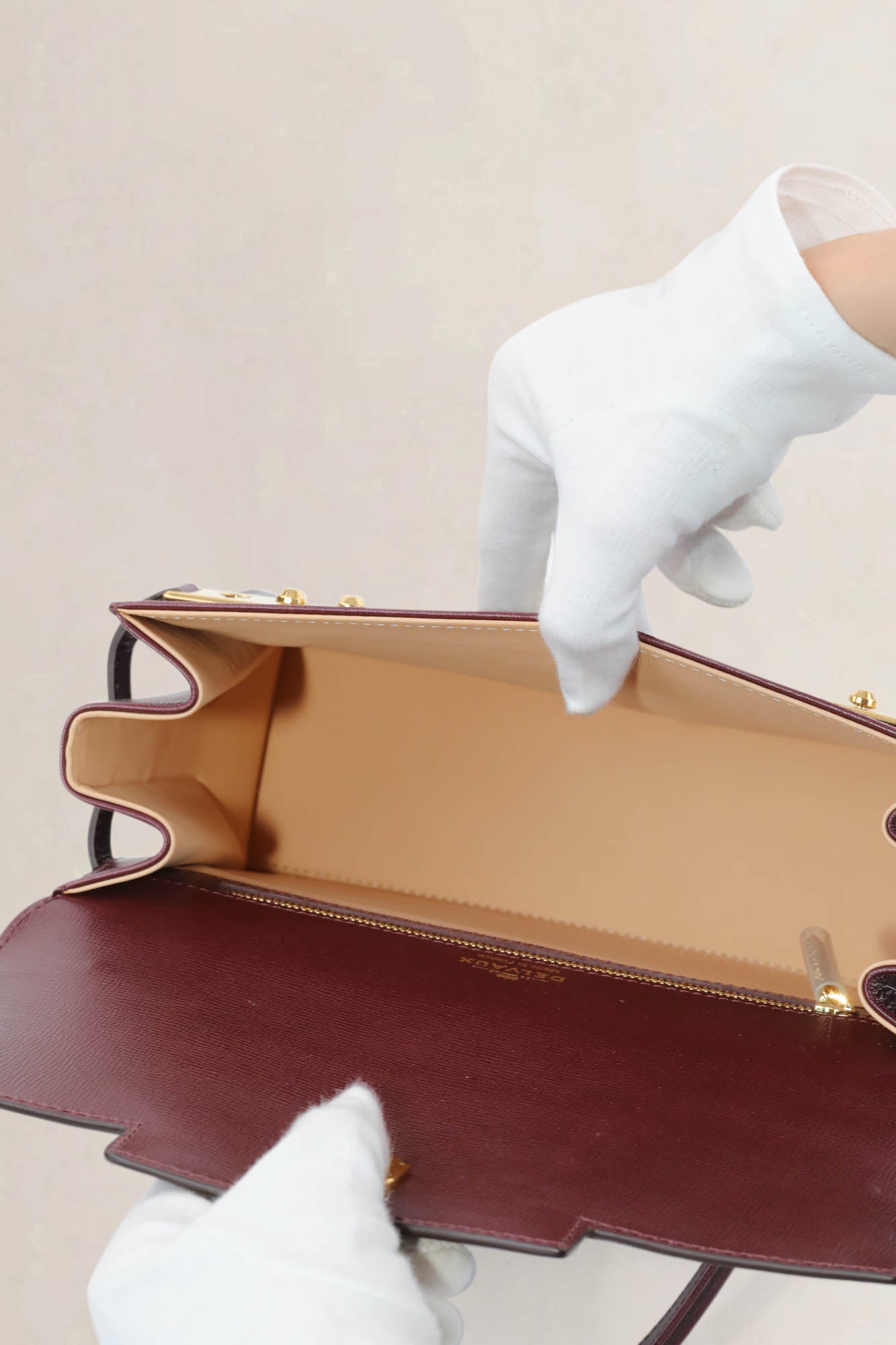 Delvaux Tempête MM Phantom Top Handle Bag