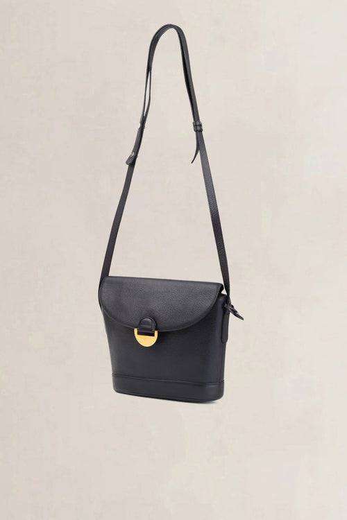 Delvaux Navy Blue Crossbody Bag