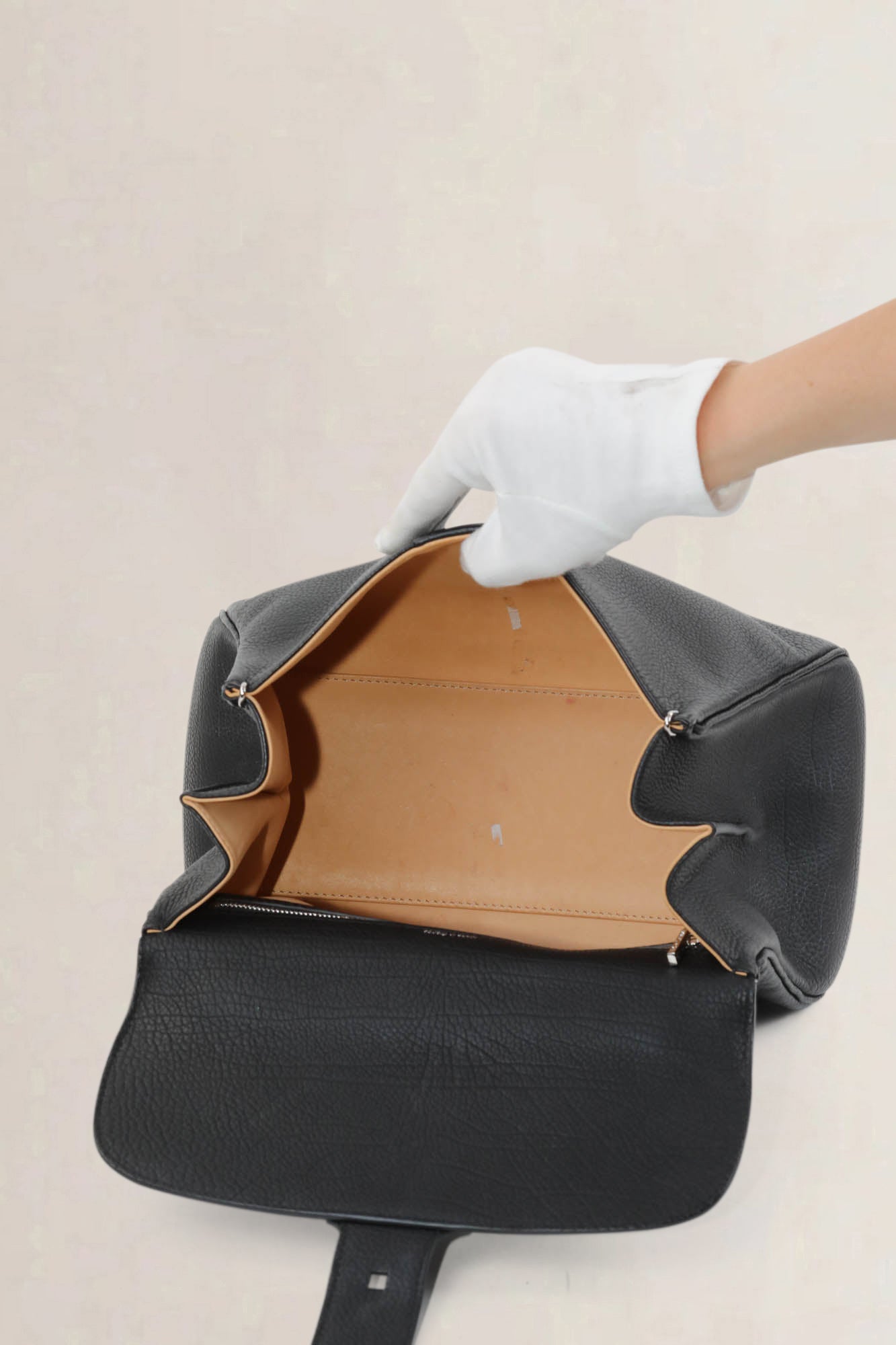 Delvaux Brillant Black MM Fly Crossbody Bag