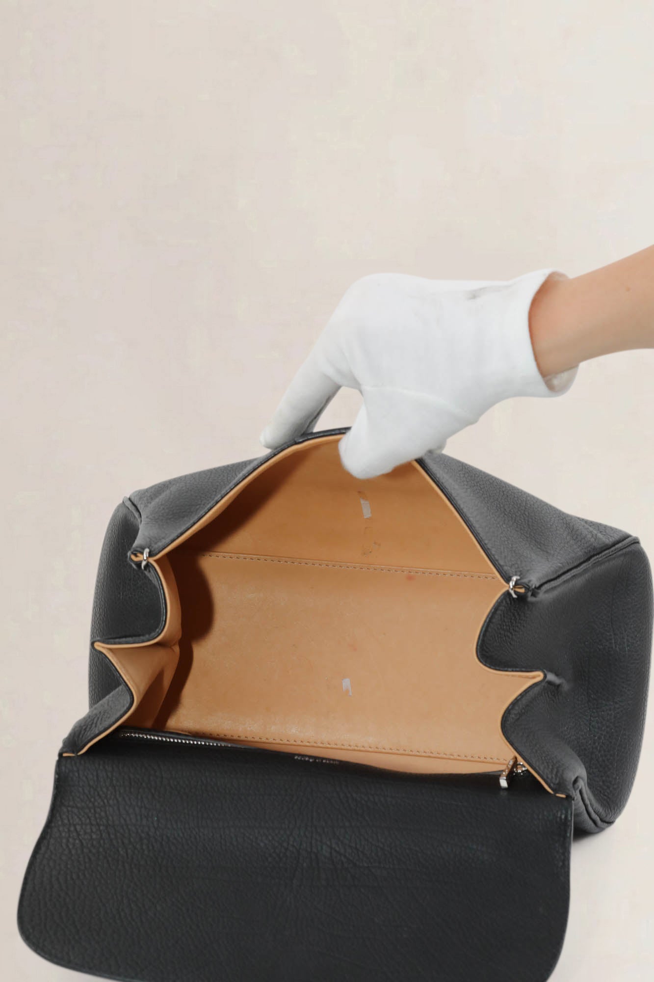 Delvaux Brillant Black MM Fly Crossbody Bag