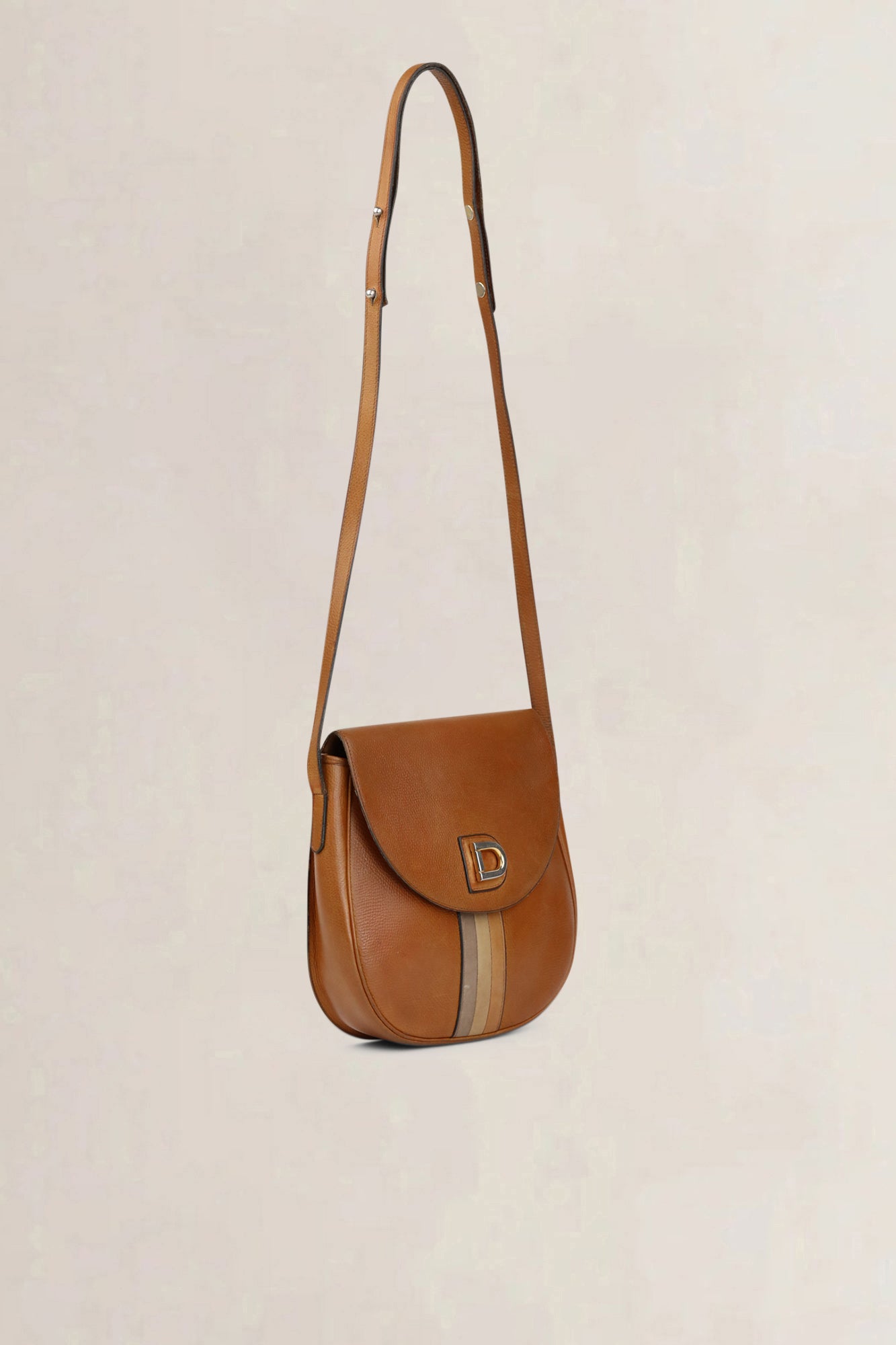 Delvaux Brown Crossbody Bag