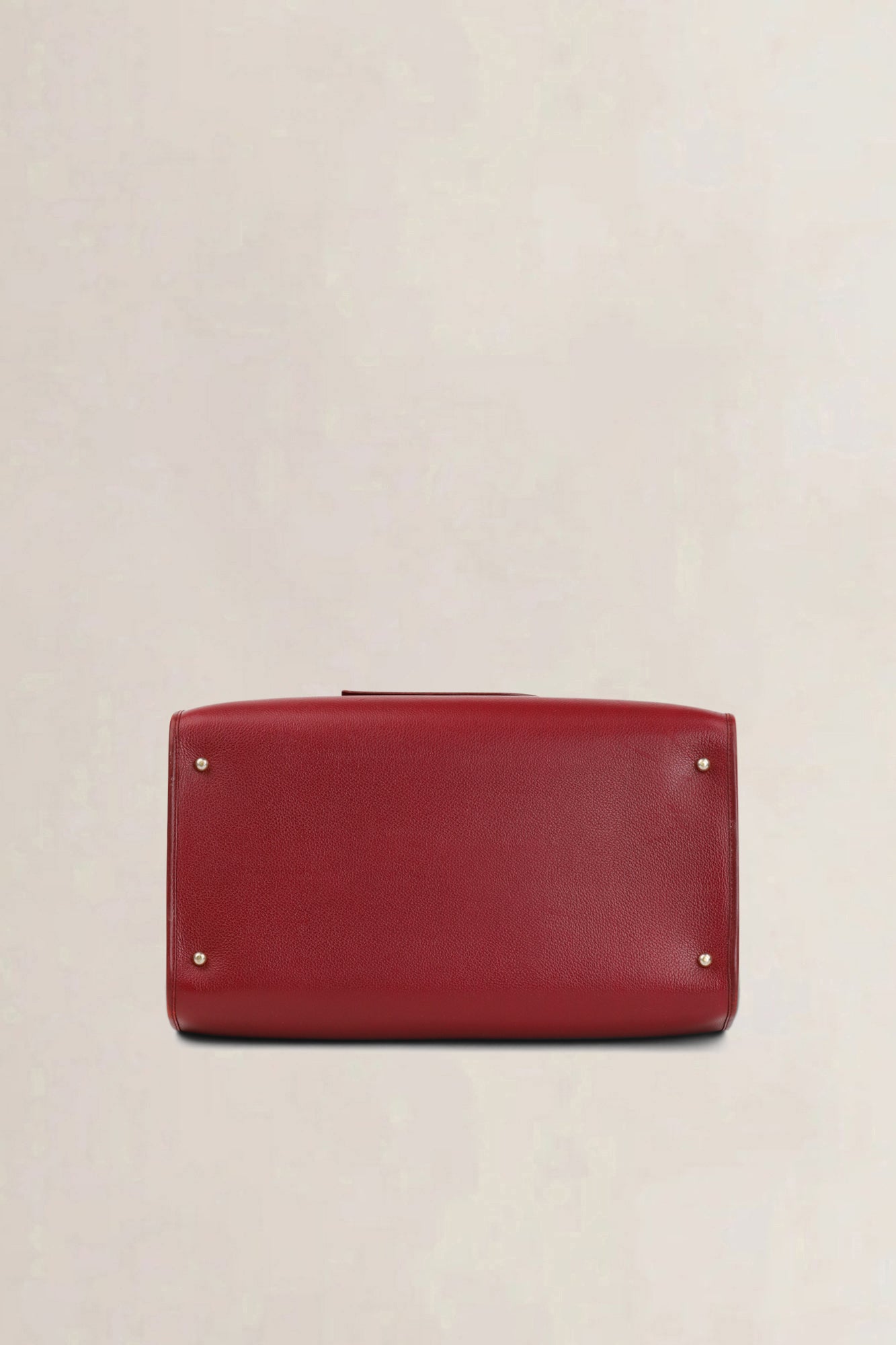 Delvaux Rosso Astrid GM Top Handle Bag