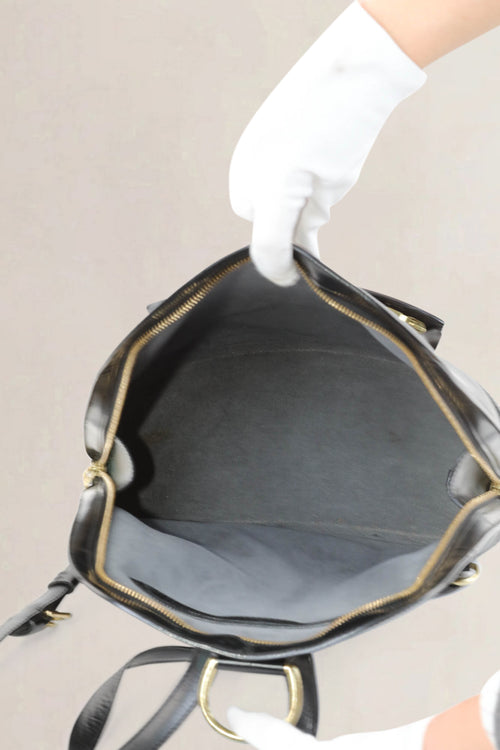 Louis Vuitton Black Epi Leather Gobelins Backpack