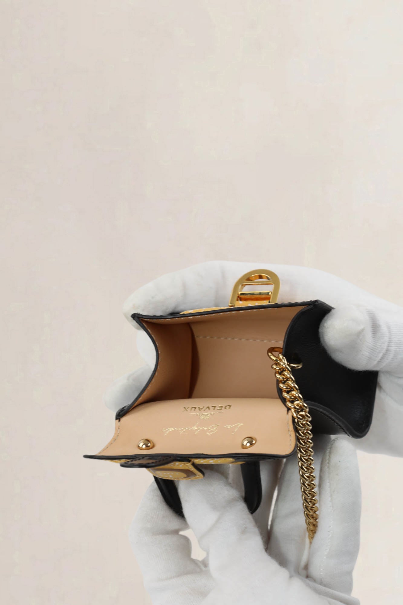 Delvaux Miniature Liège Gauffre Charm