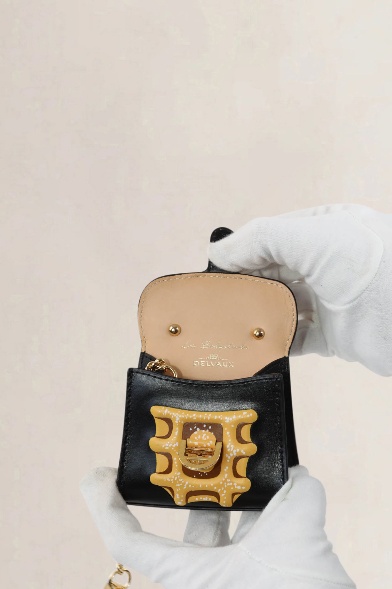 Delvaux Miniature Liège Gauffre Charm