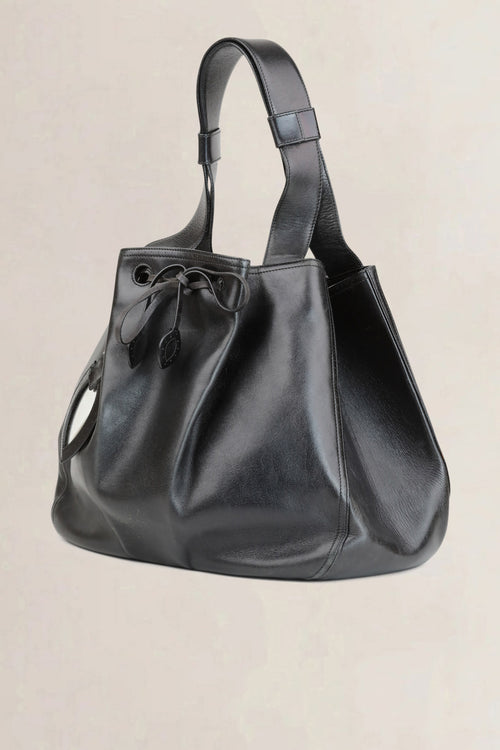 Alaïa Black Leather Shoulder Bag