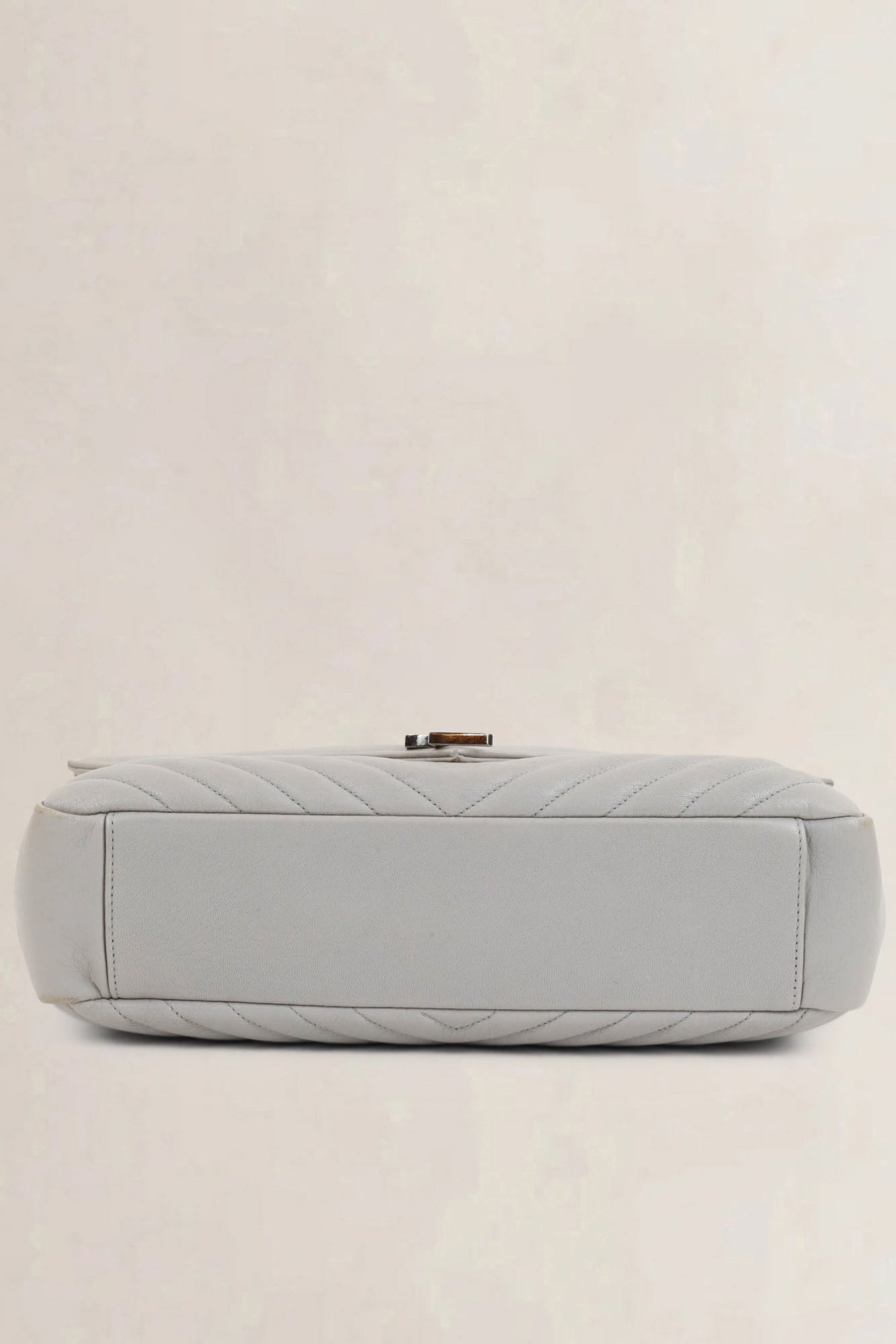 Grey College Large Shoulder Bag