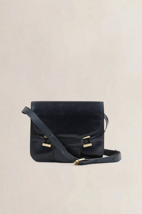 Delvaux Blue Musique Crossbody Bag