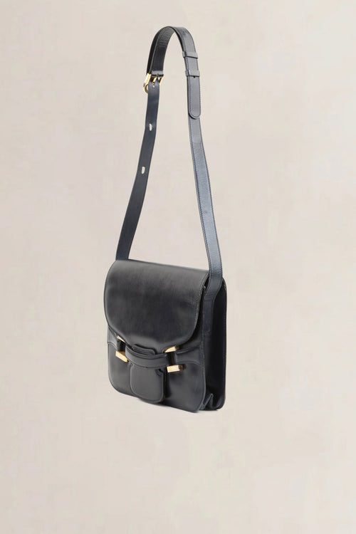 Delvaux Blue Musique Crossbody Bag