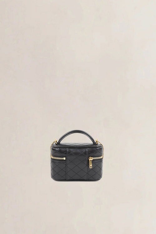Black Gaby  Micro Vanity Crossbody Bag