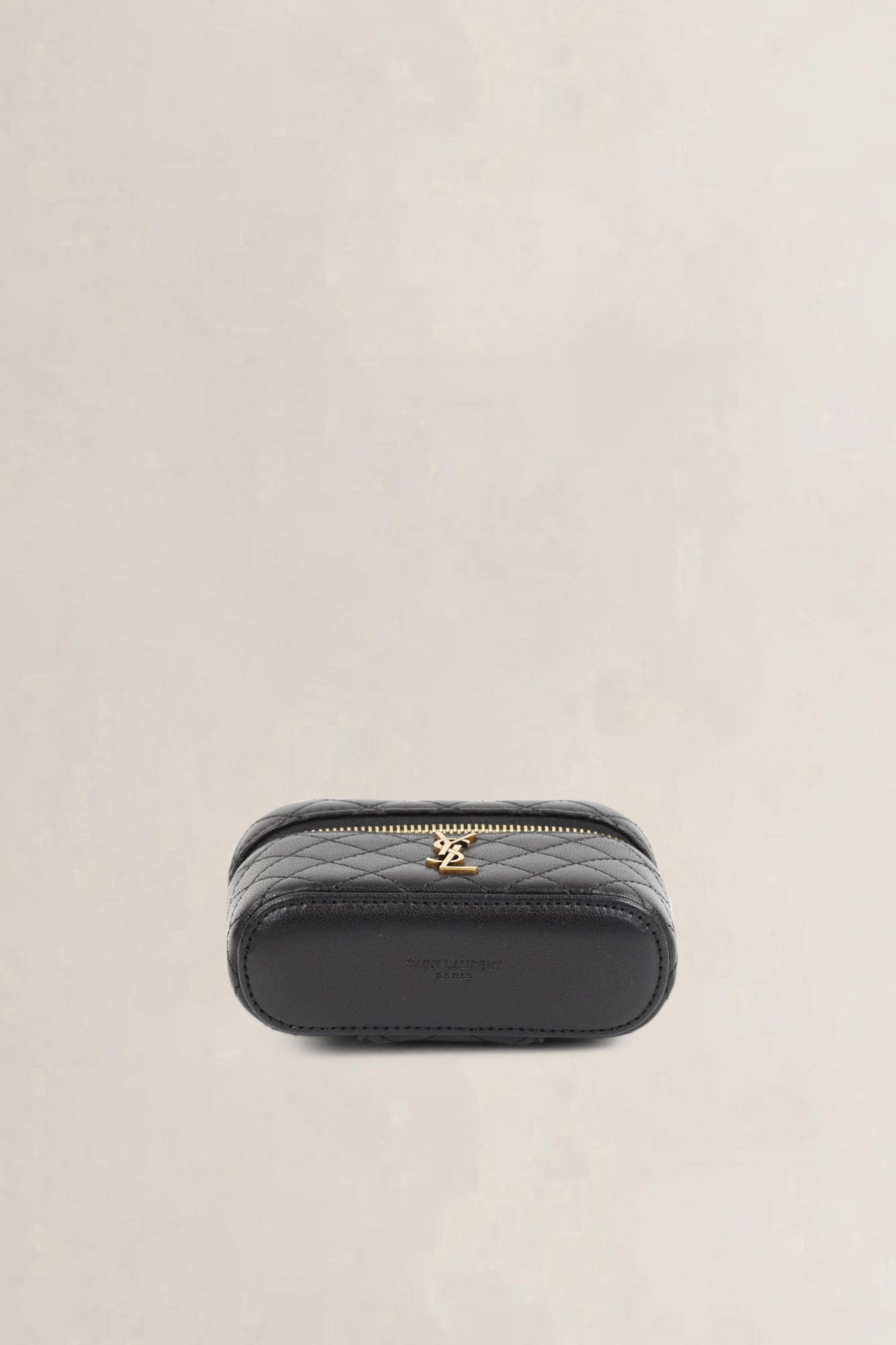 Black Gaby  Micro Vanity Crossbody Bag