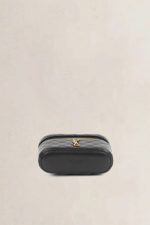 Black Gaby  Micro Vanity Crossbody Bag
