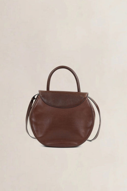Delvaux Brown Leather Crossbody Bag