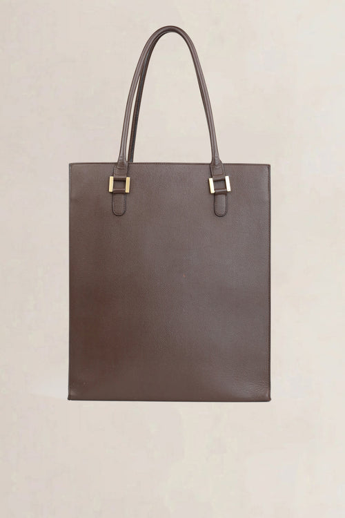 Delvaux Brown Le Jeff GM Shoulder Bag