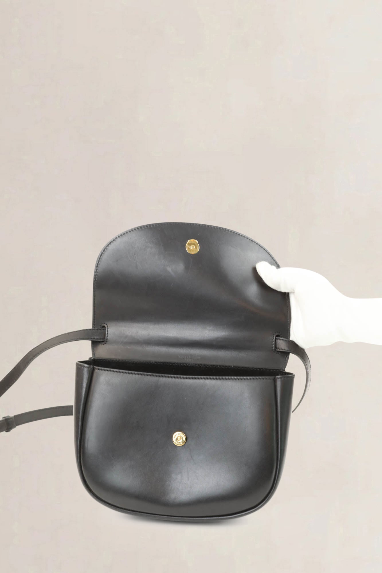 Black Kaia Crossbody Bag