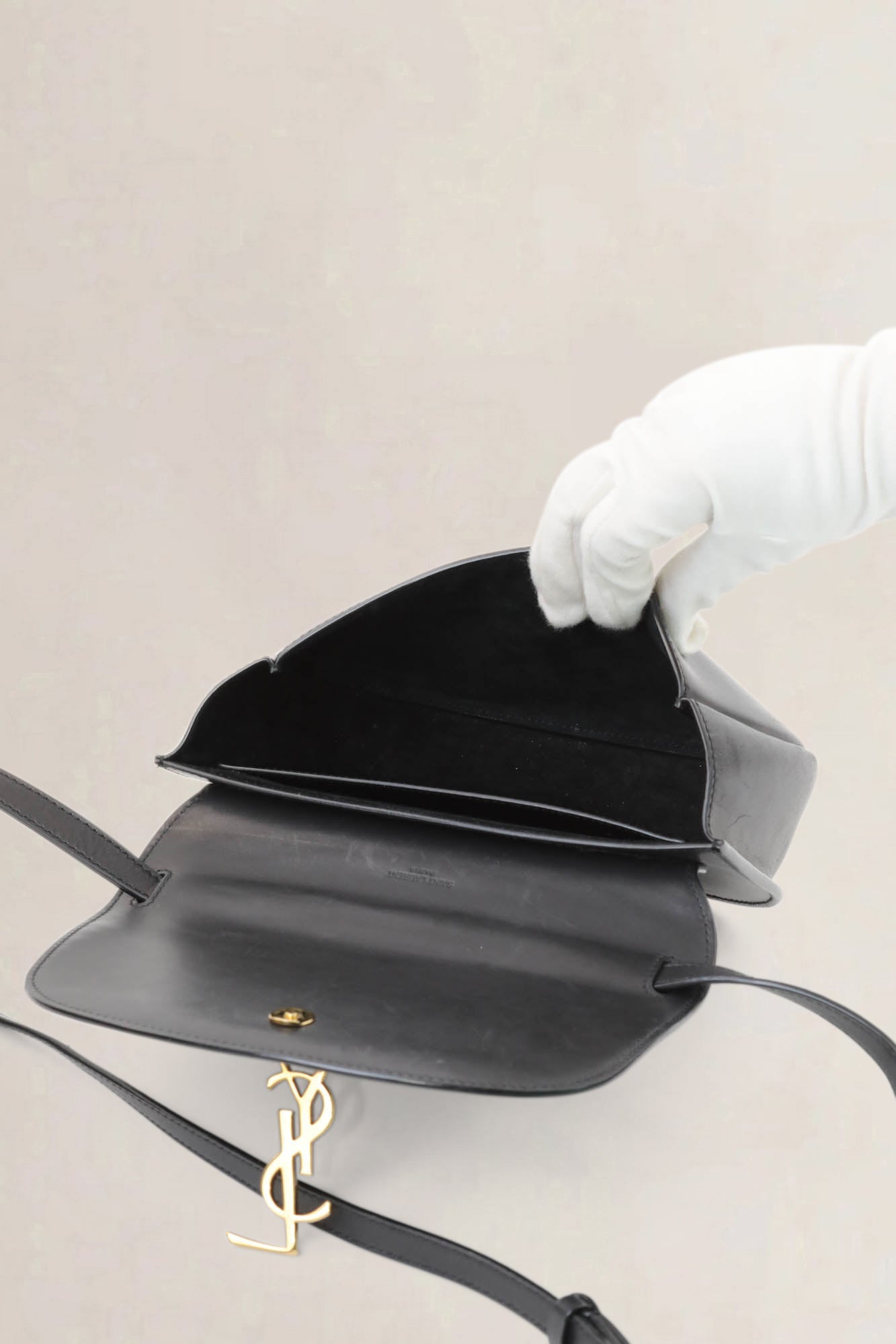 Black Kaia Crossbody Bag