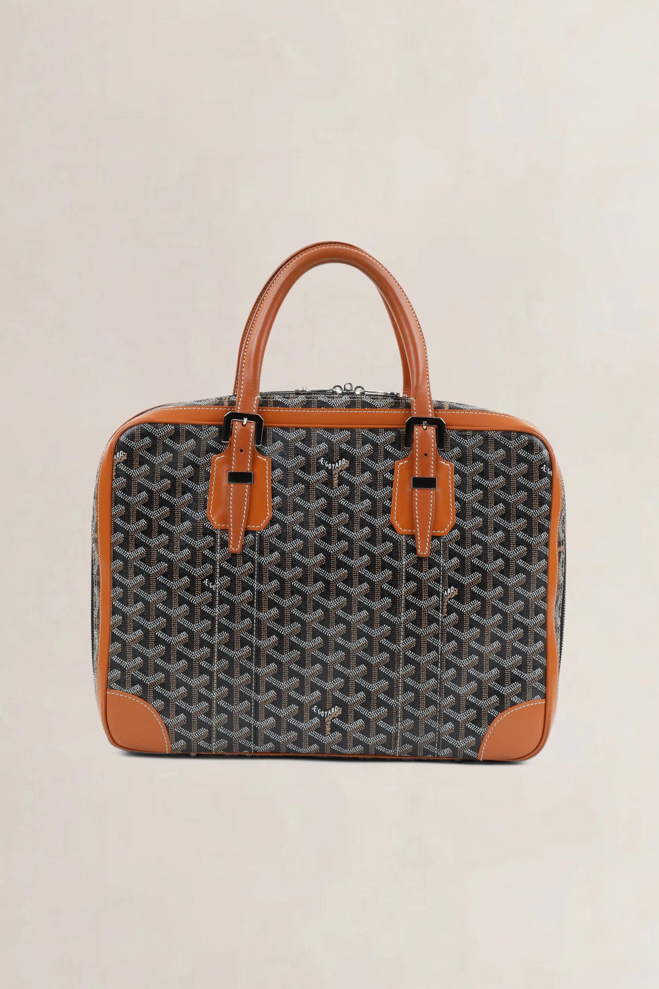 Goyard Ambassade Briefcase Top Handle Bag