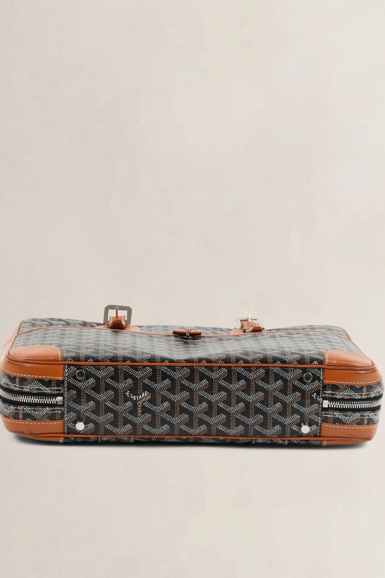 Goyard Ambassade Briefcase Top Handle Bag