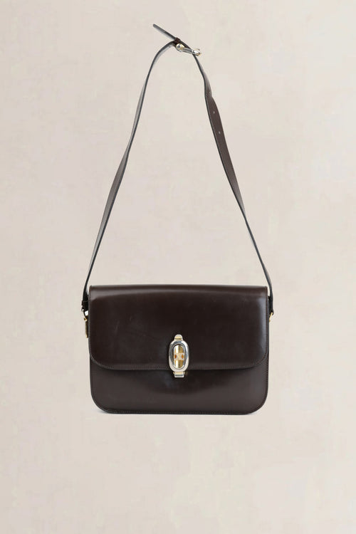 Céline Brown Vintage Crossbody Bag