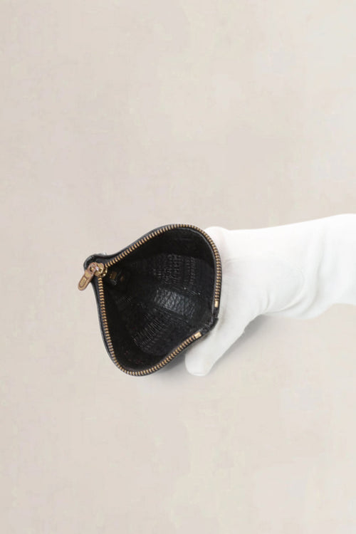 Delvaux Black Toile De Cuir Shoulder Bag