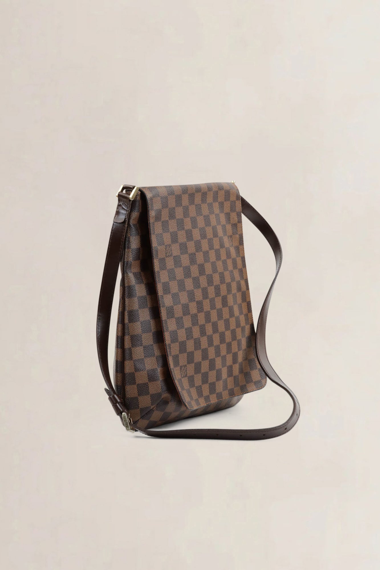 Louis Vuitton Musette Damier Ebene GM Crossbody Bag