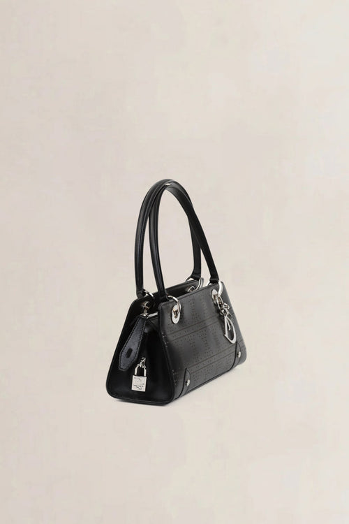 Christian Dior Black Lady D-Joy Shoulder Bag