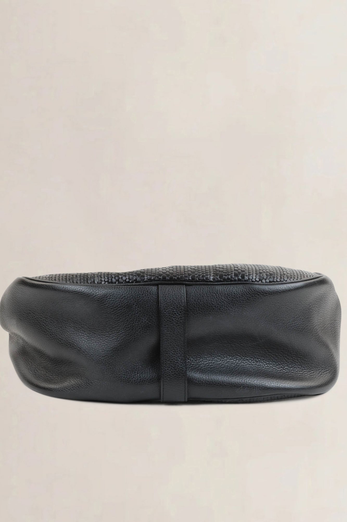 Delvaux Black Pécharmant Toile De Cuir Backpack