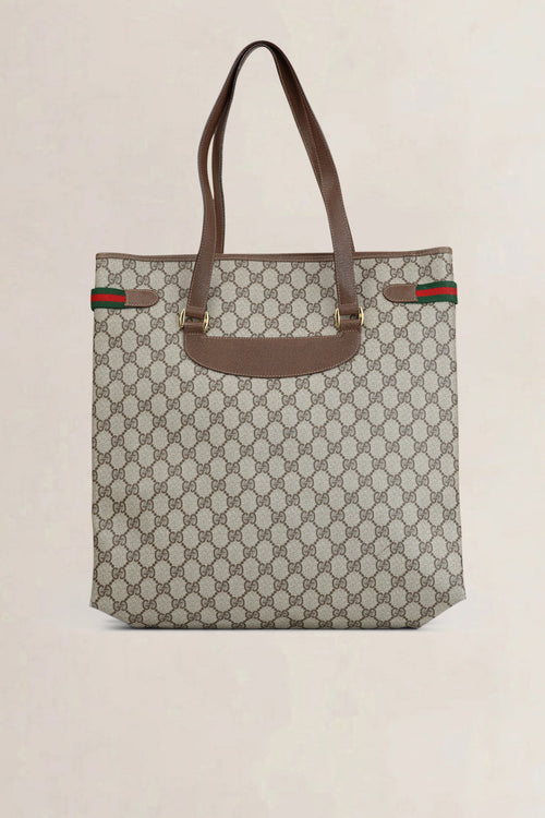 Gucci Brown GG Canvas Shoulder Bag