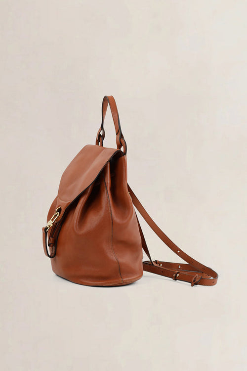Delvaux Camel Soleil Backpack