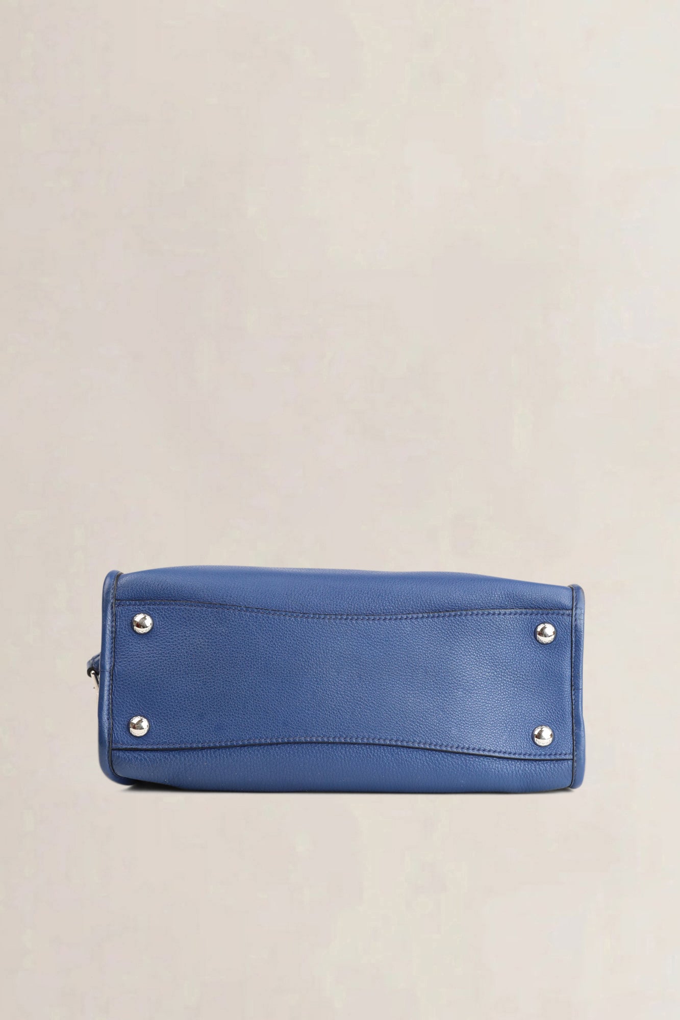 Prada Bluette Vitello Daino Crossbody Bag