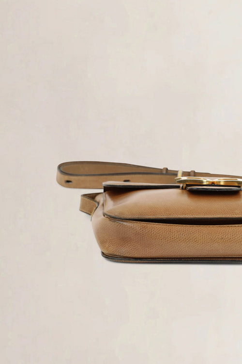 Brown Bourgogne Crossbody Bag
