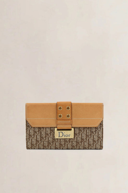 Christian Dior Street Chic Long Bifold Wallet