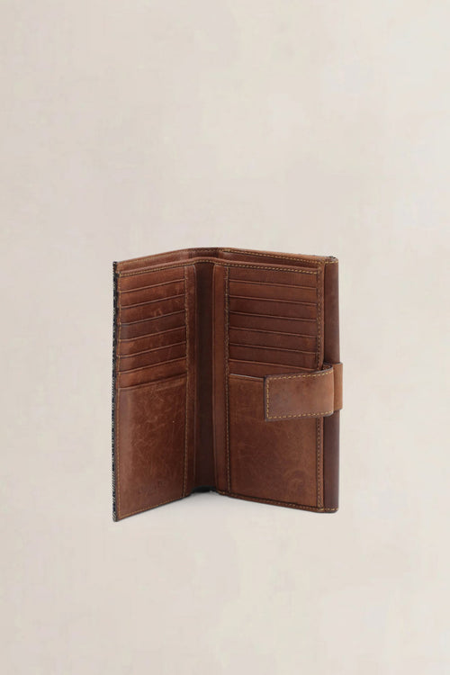 Christian Dior Blue Street Chic Long Bifold Wallet