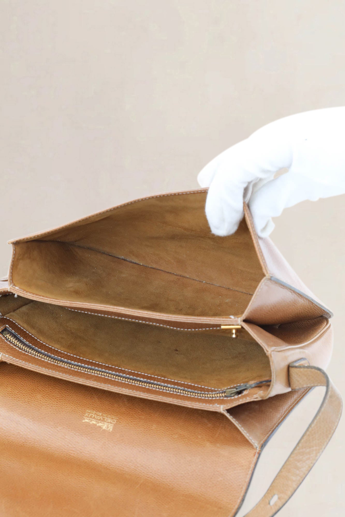 Brown Bourgogne Crossbody Bag