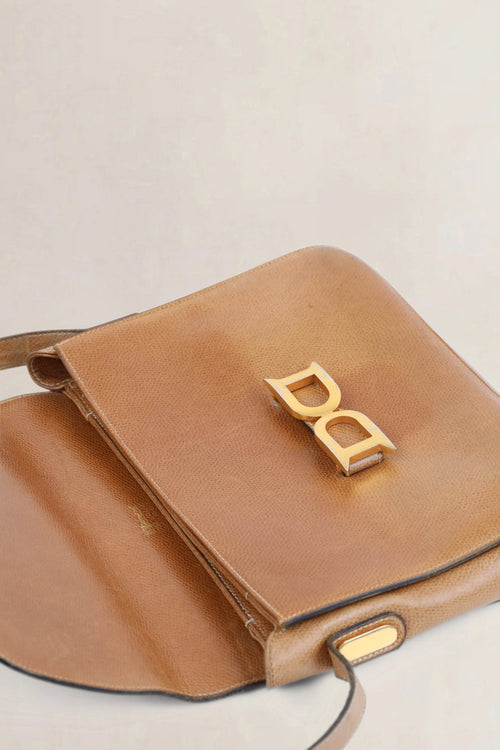 Brown Bourgogne Crossbody Bag