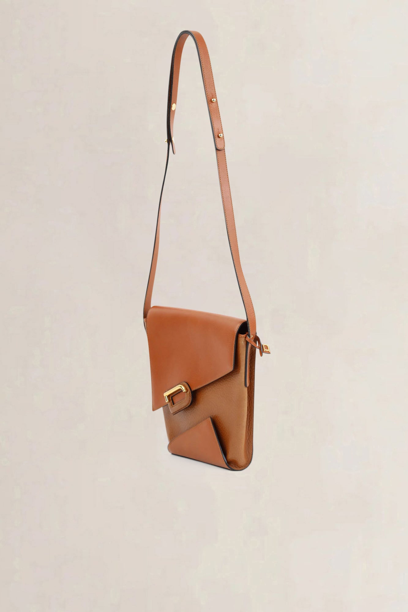 Delvaux Brown Bohème Crossbody Bag