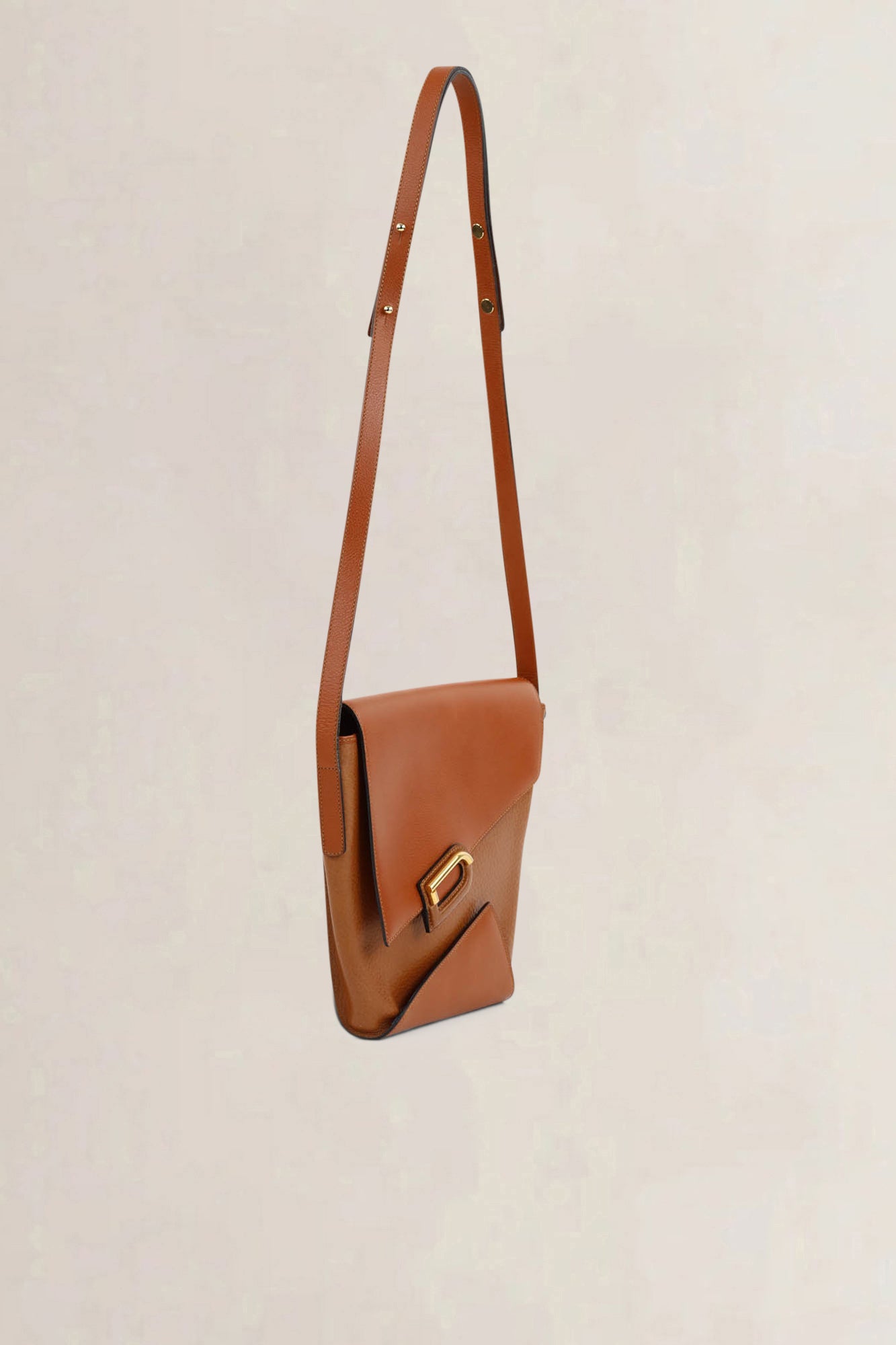 Delvaux Brown Bohème Crossbody Bag