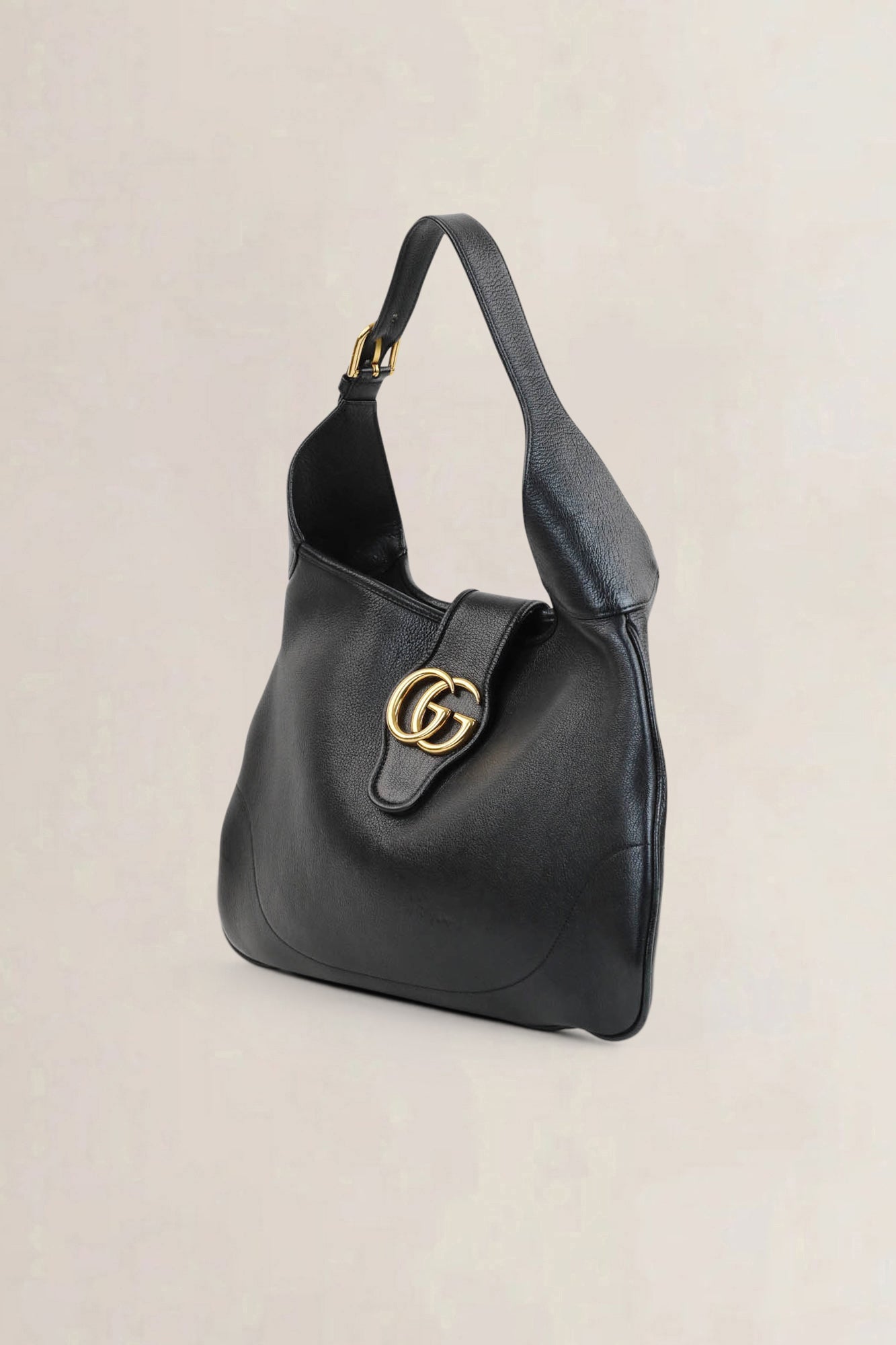 Gucci Black Aphrodite Medium Shoulder Bag
