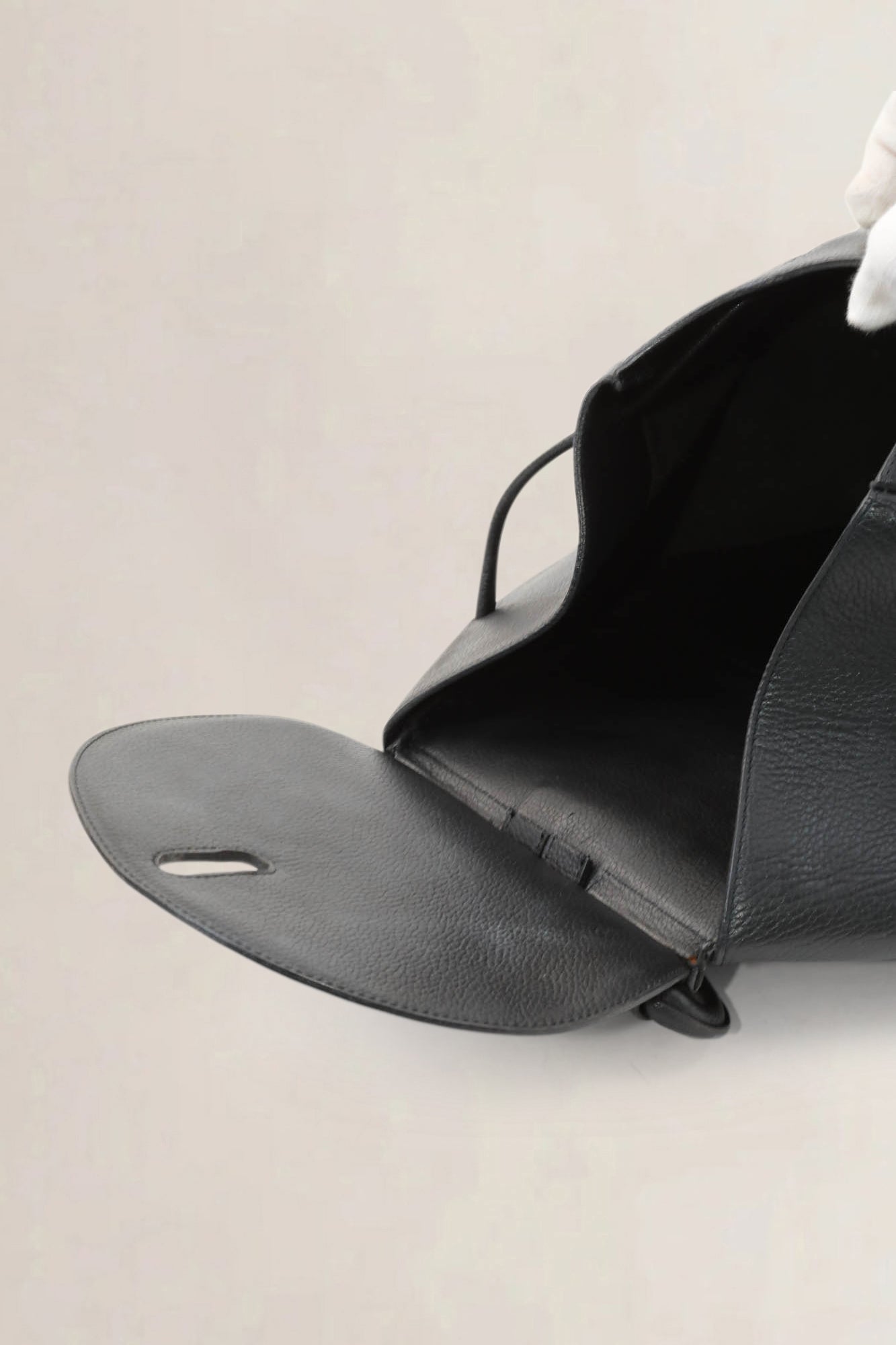 Delvaux Black Pécharmant Toile De Cuir Backpack