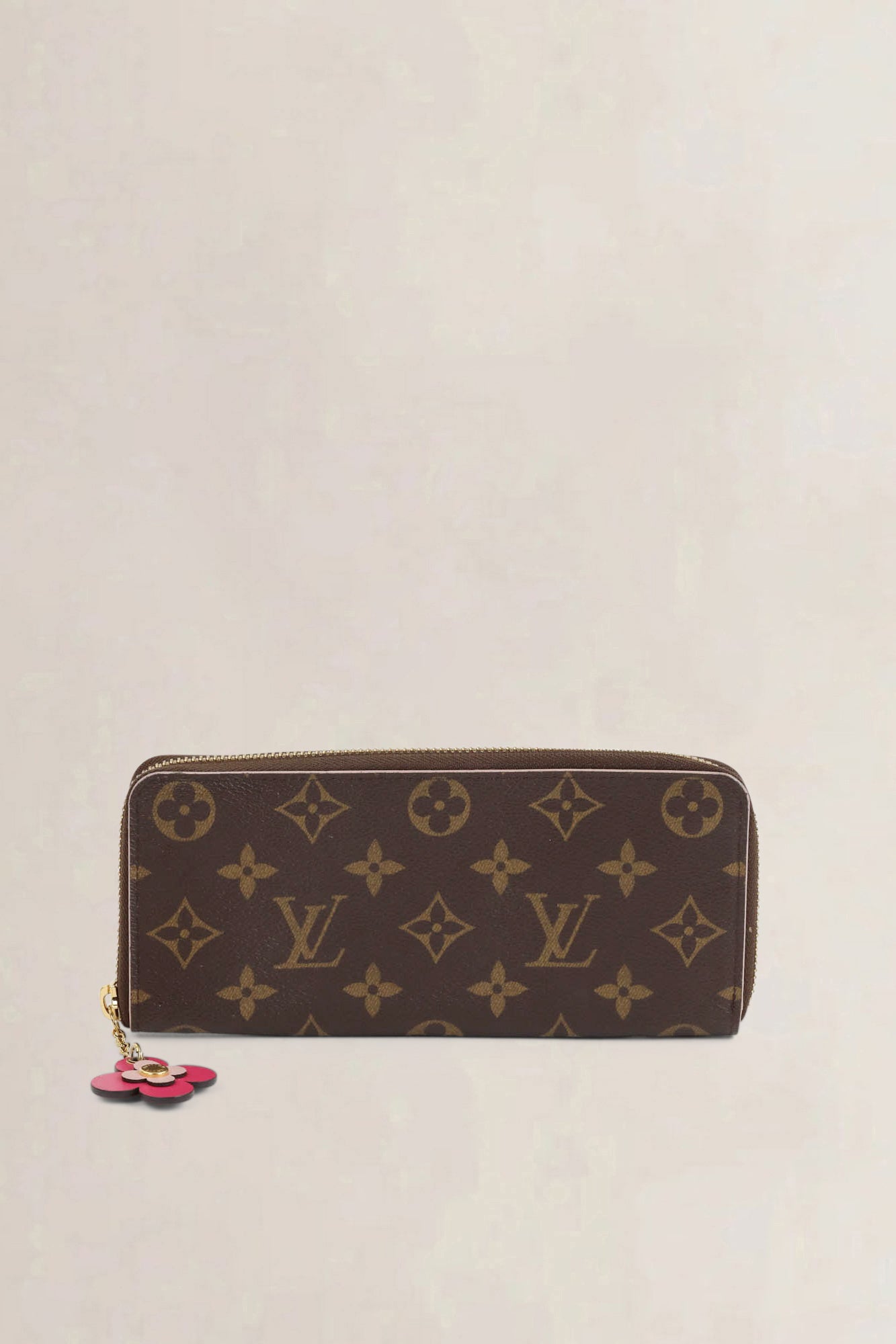 Louis Vuitton Clémence Flower Charm Wallet