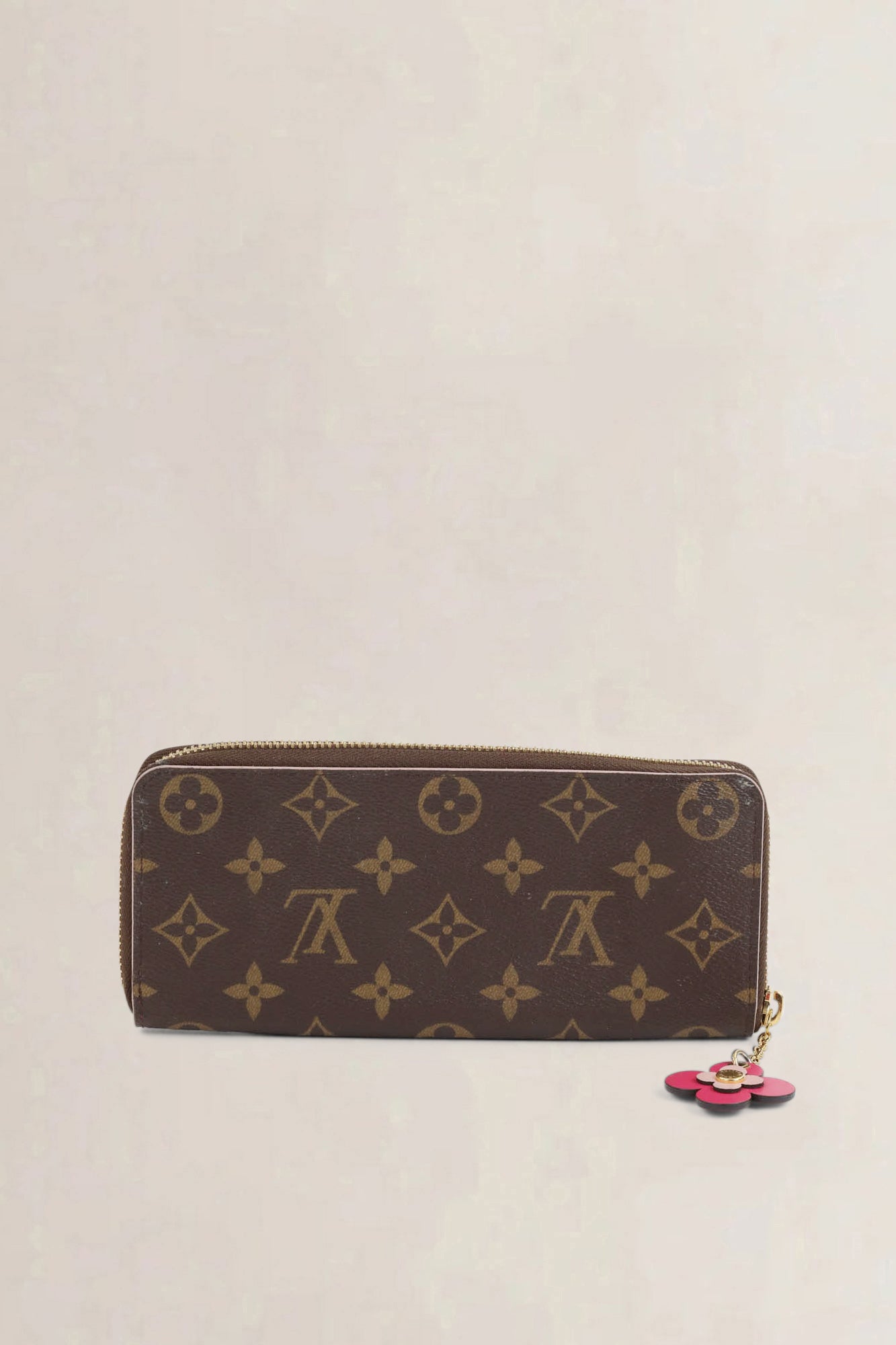 Louis Vuitton Clémence Flower Charm Wallet