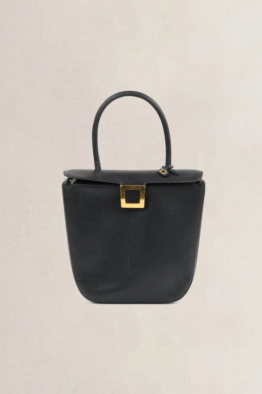Delvaux Blue Top Handle Bag