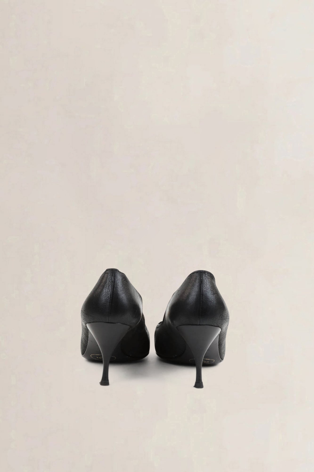 Prada Black Heels