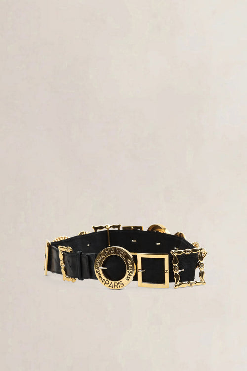 Chanel Multi Black Buckle Belt