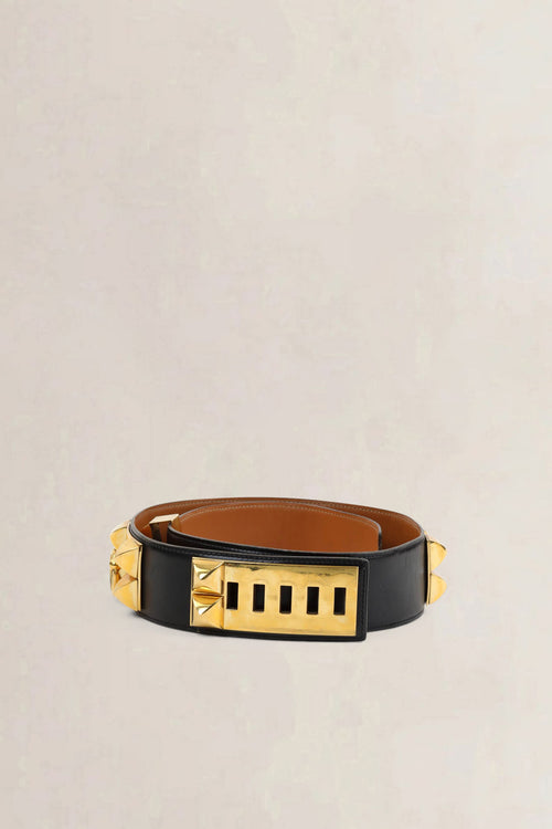 Hermès Blue Collier De Chien 80