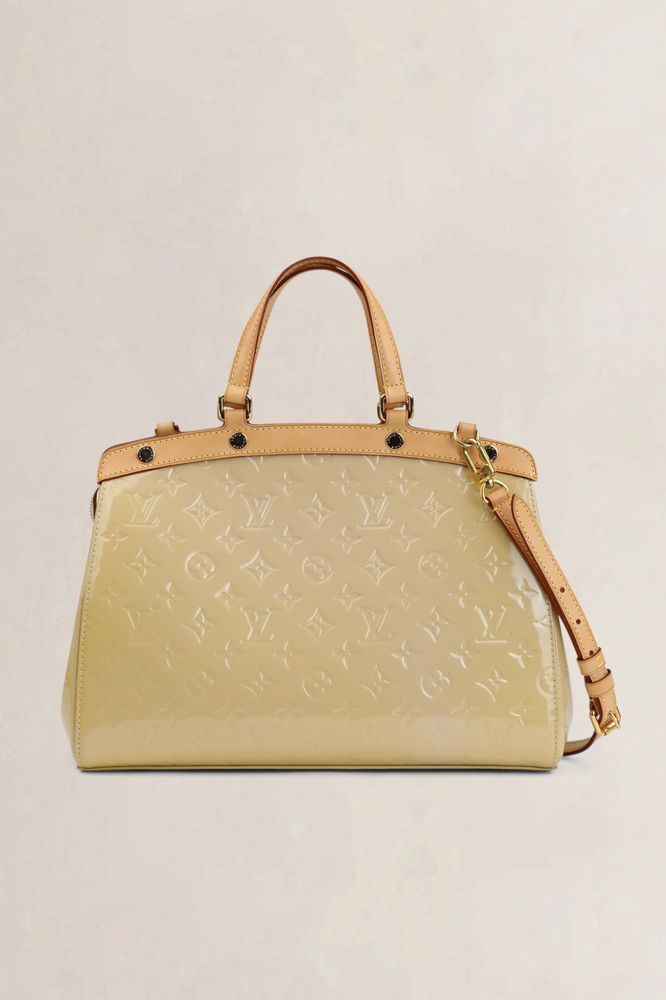 Louis Vuitton Dune Monogram Vernis Brea MM Crossbody Bag