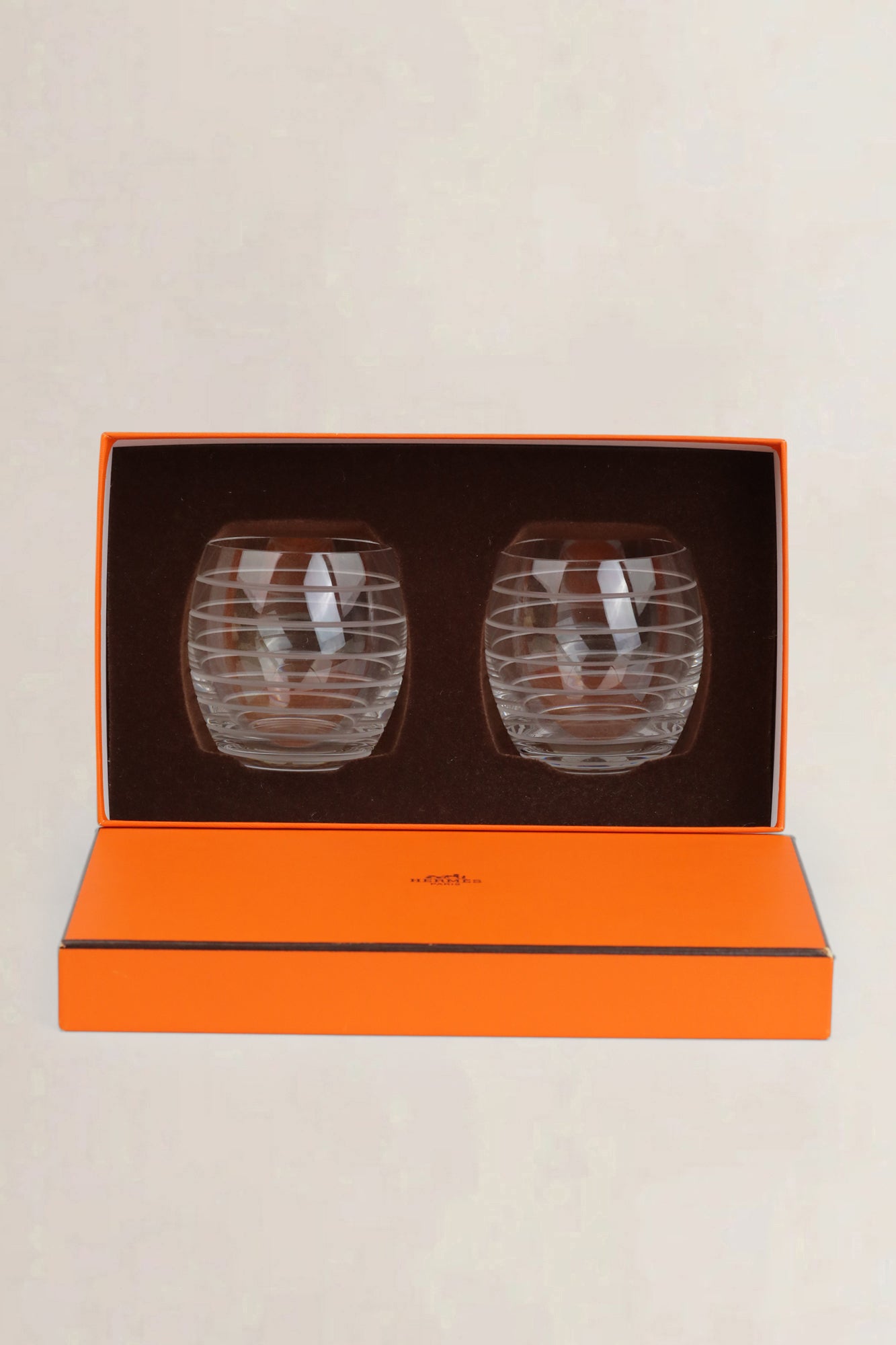 Hermès St Louis Fanfare Tumbler Glasses