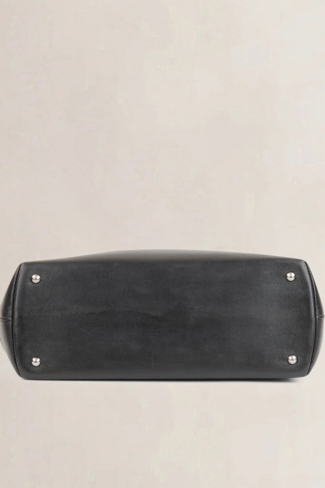 Deux De Delvaux Black Le Dix Top Handle Bag