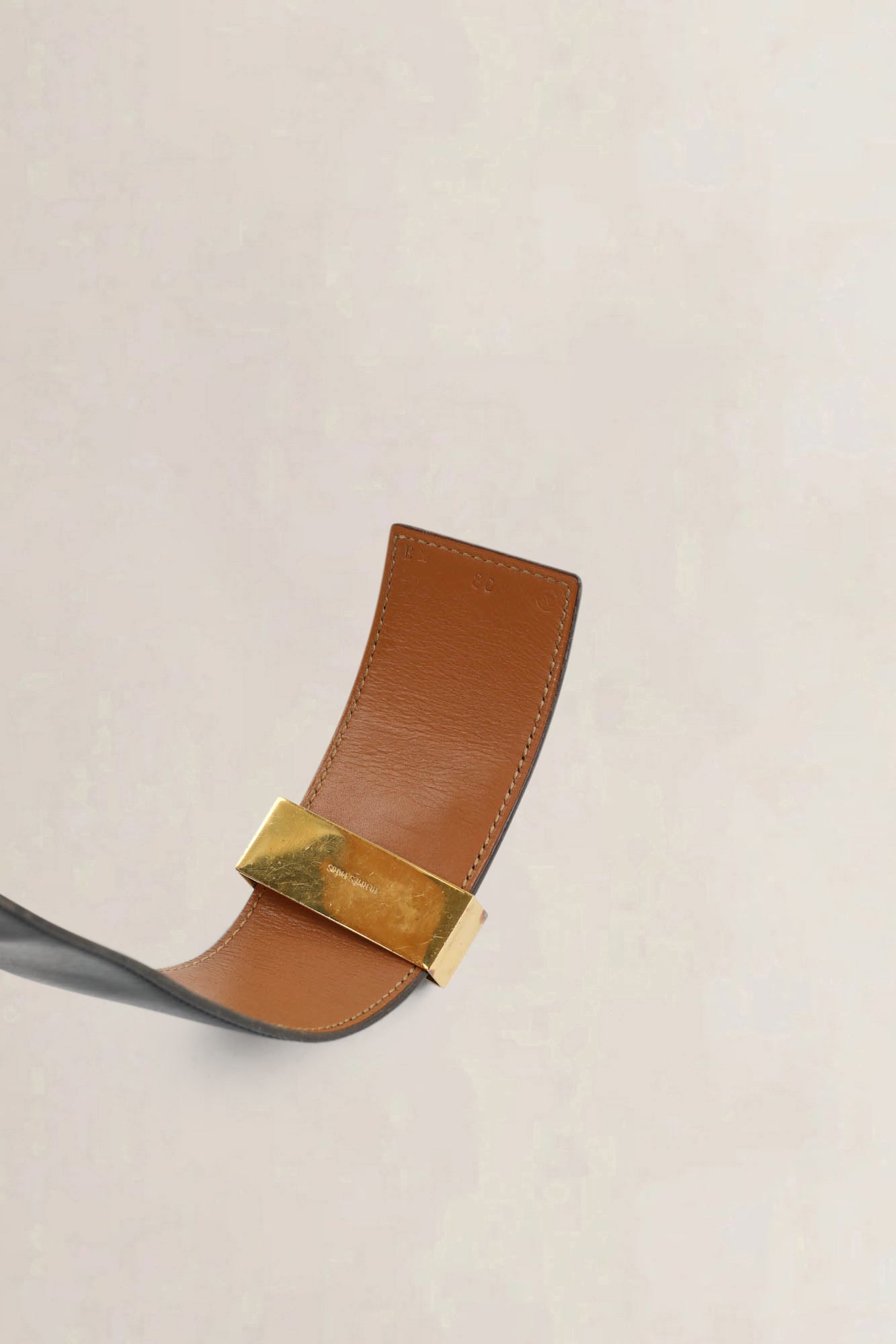 Hermès Blue Collier De Chien 80